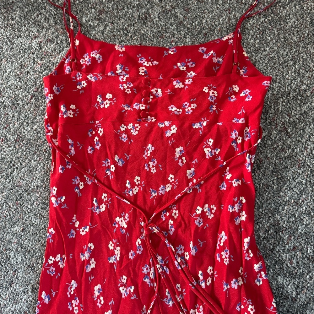 Flynn Skye Jackie Slip Ciao for now Floral Maxi Dress Rayon Crepe Fabric Baby - Picture 7 of 11